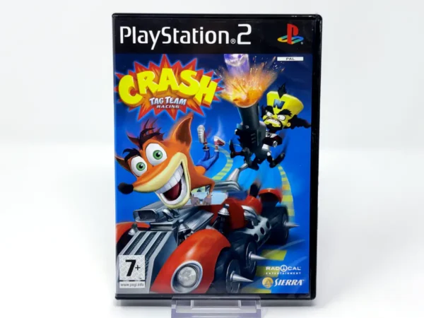 Portada de Crash Tag Team Racing (ESP) (Rebajado) para PlayStation 2, edición PAL España, de segunda mano