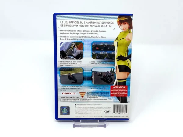 Parte trasera de MotoGP 3 (FRA) para PlayStation 2, edición PAL Francia