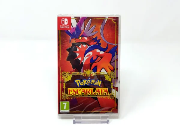 Portada de Pokémon Escarlata (ESP) (Precintado) para Nintendo Switch, edición PAL España, nuevo