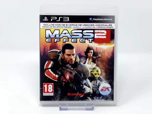 Portada de Mass Effect 2 (ESP) para PlayStation 3, edición PAL España, de segunda mano