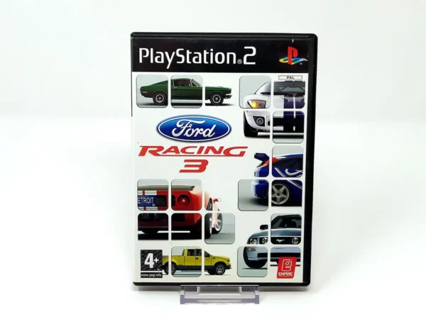Portada de Ford Racing 3 (POR) para PlayStation 2, edición PAL Portugal, de segunda mano