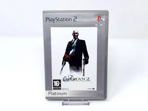 Portada de Hitman 2: Silent Assassin (FRA) (Platinum) para PlayStation 2, edición PAL Francia, de segunda mano