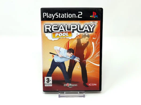 Portada de Realplay Pool (UK) para PlayStation 2, edición PAL UK, de segunda mano