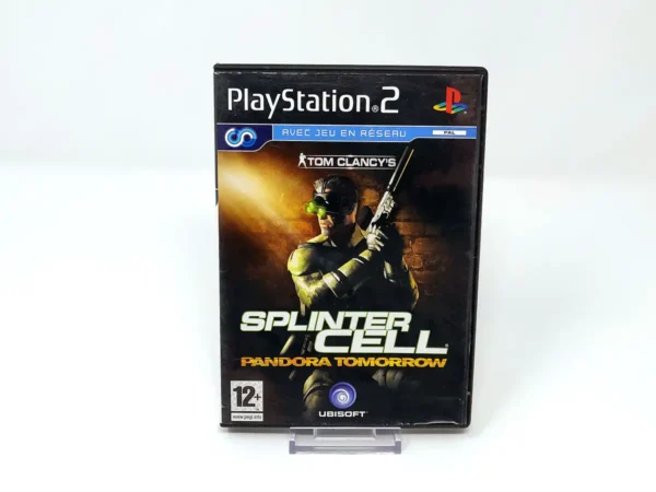 Portada de Tom Clancy's Splinter Cell: Pandora Tomorrow (FRA) para PlayStation 2, edición PAL Francia, de segunda mano