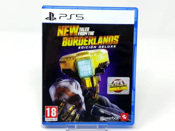 Portada de New Tales from the Borderlands (Edición Deluxe) (ESP) para PlayStation 5, edición PAL España, de segunda mano