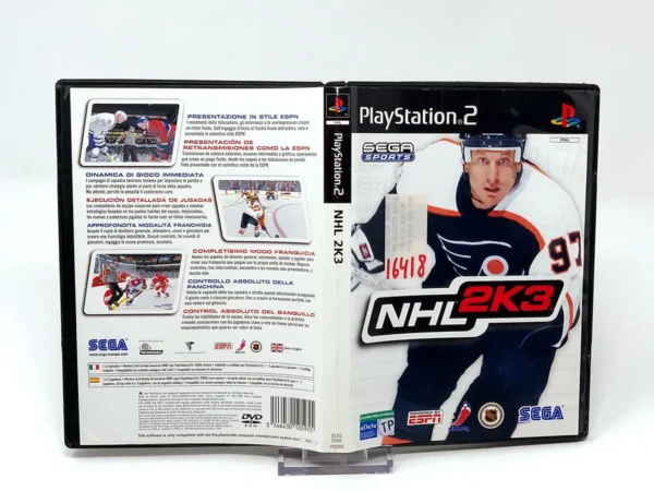 NHL 2K3 (ESP) (Carátula) (Rebajado) para PlayStation 2, edición PAL España, de segunda mano