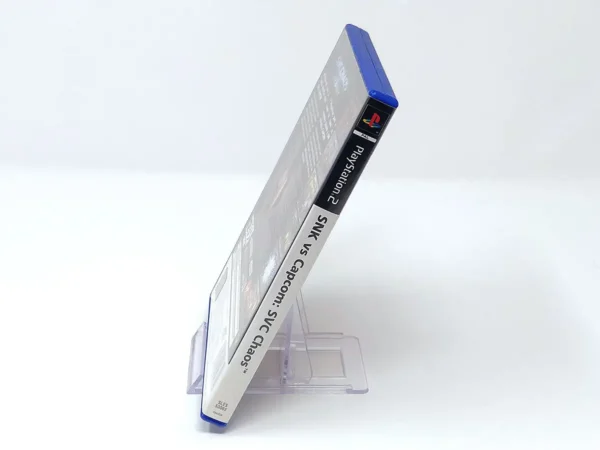 Lateral de la caja de SNK vs. Capcom: SVC Chaos (ESP) para PlayStation 2