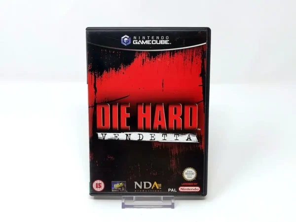 Portada de Die Hard: Vendetta (UK) para Nintendo GameCube, edición PAL UK, de segunda mano