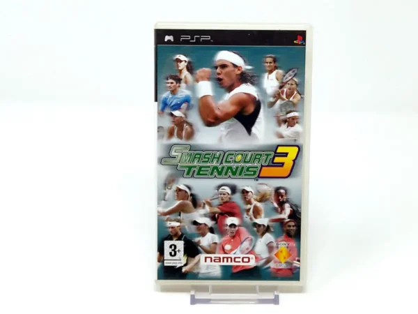 Portada de Smash Court Tennis 3 (ESP) (Promo) para PSP, edición PAL España, de segunda mano