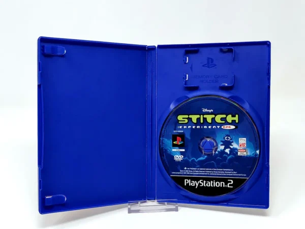Interior del juego Disney's Stitch: Experiment 626 (ESP) (Rebajado) para PlayStation 2 con disco y manual
