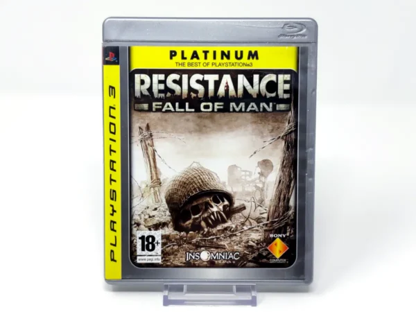Portada de Resistance: Fall of Man (POR) (Platinum) para PlayStation 3, edición PAL Portugal, de segunda mano