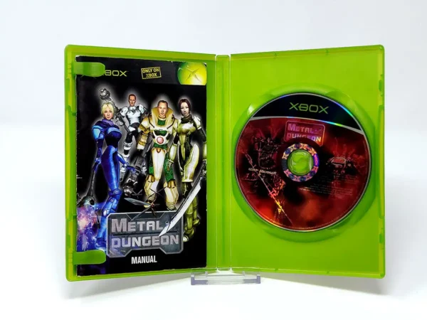 Lateral de la caja de Metal Dungeon (ESP) para XBOX