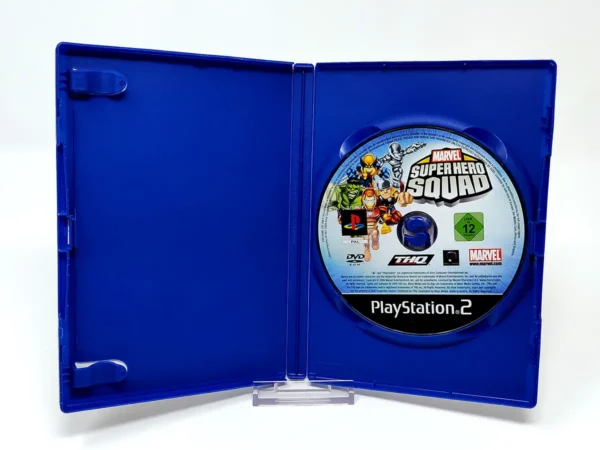 Lateral de la caja de Marvel Super Hero Squad (ESP) (Rebajado) para PlayStation 2