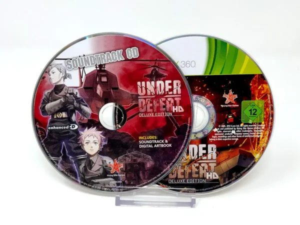 Lateral de la caja de Under Defeat HD: Deluxe Edition (ESP) para XBOX 360