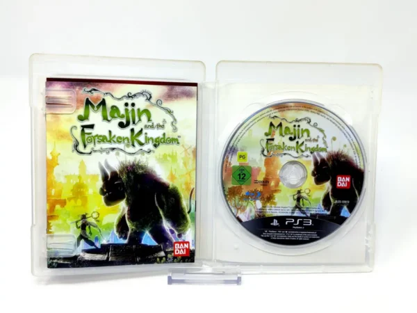 Interior del juego Majin and the Forsaken Kingdom (ESP) (Rebajado) para PlayStation 3 con disco y manual