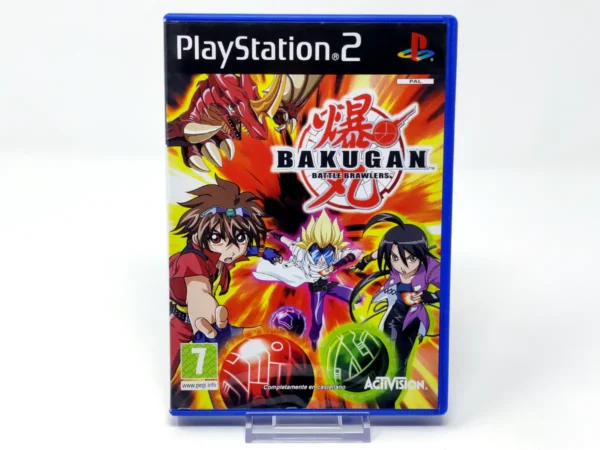 Portada de Bakugan: Battle Brawlers (ESP) para PlayStation 2, edición PAL España, de segunda mano