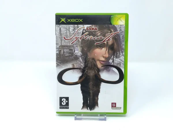 Portada de Syberia II (ESP) para XBOX, edición PAL España, de segunda mano