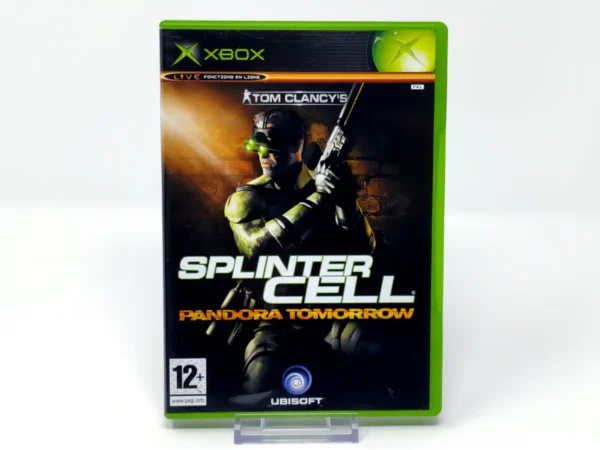 Portada de Tom Clancy's Splinter Cell: Pandora Tomorrow (FRA) para XBOX, edición PAL Francia, de segunda mano