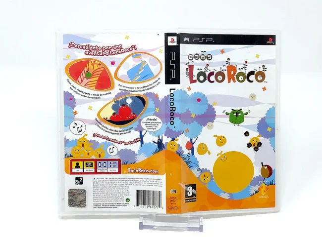 LocoRoco (ESP) (Carátula)