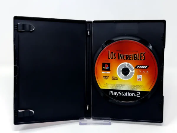 Interior del juego Disney/Pixar Los Increíbles (ESP) (Rebajado) para PlayStation 2 con disco y manual