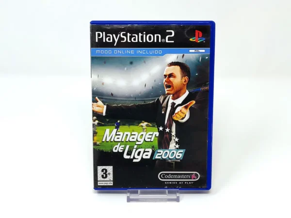 Portada de Manager de Liga 2006 (ESP) (Rebajado) para PlayStation 2, edición PAL España, de segunda mano
