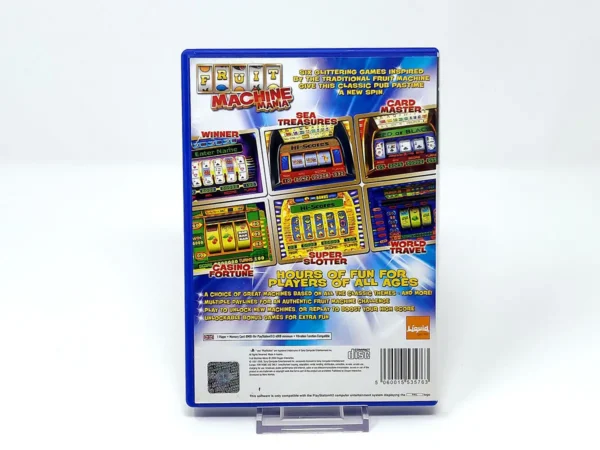 Parte trasera de Fruit Machine Mania (UK) (Rebajado) para PlayStation 2, edición PAL UK
