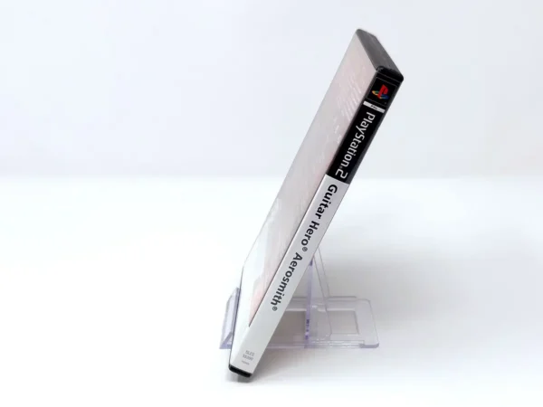 Lateral de la caja de Guitar Hero: Aerosmith (ESP) para PlayStation 2