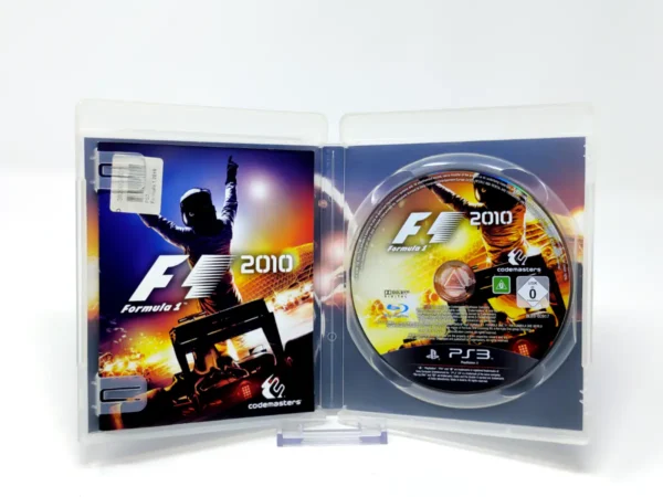 Interior del juego Formula 1 2010 (ESP) (Rebajado) para PlayStation 2 con disco y manual