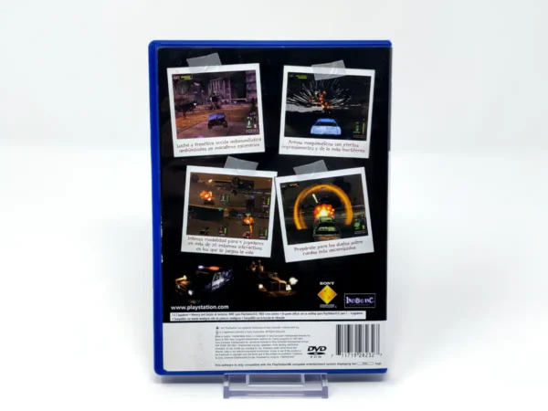 Parte trasera de Twisted Metal: Black (ESP) (Rebajado) para PlayStation 2, edición PAL España