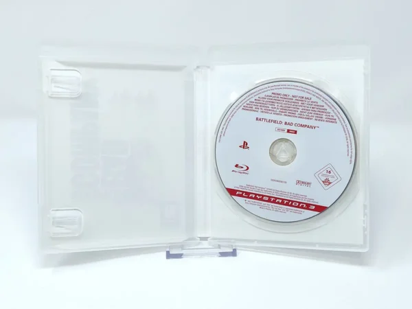Lateral de la caja de Battlefield: Bad Company (ESP) (Promo) para PlayStation 3