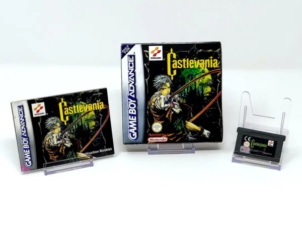 Interior del juego Castlevania (ESP) (Rebajado) para Nintendo Game Boy Advance con disco y manual