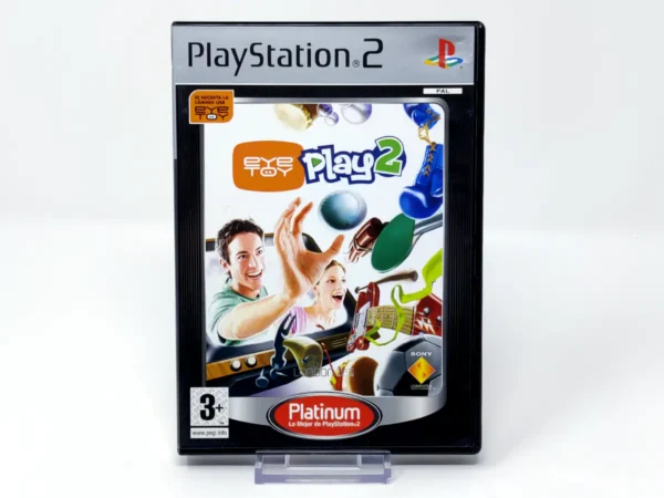 Portada de EyeToy: Play 2 (ESP) (Platinum) (v2) (Rebajado) para PlayStation 2, edición PAL España, de segunda mano