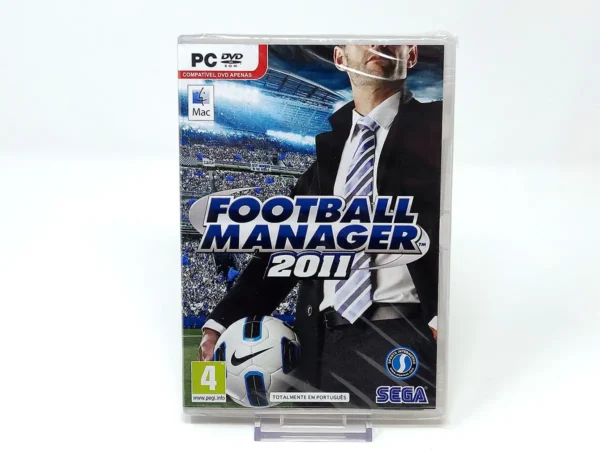 Portada de Football Manager 2011 (POR) (Precintado) para PC, edición PAL Portugal, nuevo