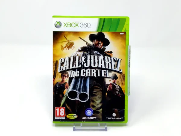 Portada de Call of Juarez: The Cartel (ESP) para XBOX 360, edición PAL España, de segunda mano