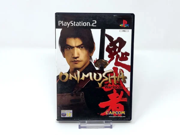 Portada de Onimusha: Warlords (ESP) para PlayStation 2, edición PAL España, de segunda mano