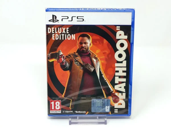 Portada de Deathloop (Edición Deluxe) (ESP) (Precintado) para PlayStation 5, edición PAL España, nuevo