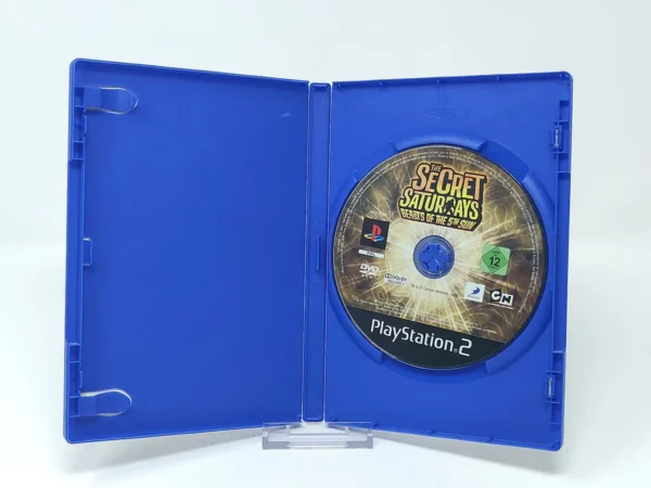 Lateral de la caja de The Secret Saturdays: Beasts of the 5th Sun (ESP) (Rebajado) para PlayStation 2