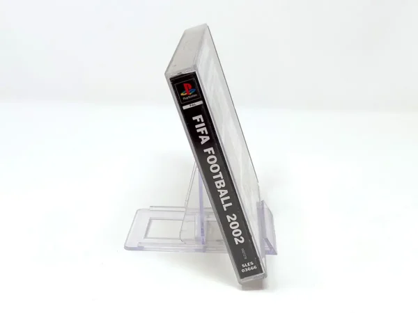 Lateral de la caja de FIFA Football 2002 (UK) para PlayStation 1