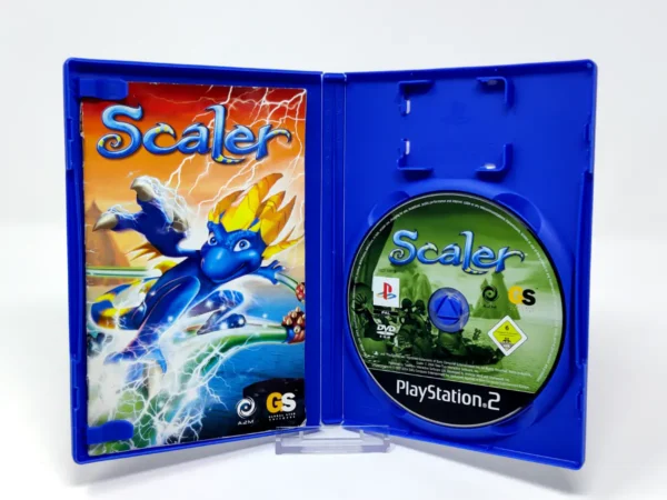 Interior del juego Scaler (ESP) (Rebajado) para PlayStation 2 con disco y manual
