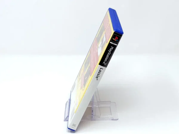 Lateral de la caja de Lassie (ALE) para PlayStation 2