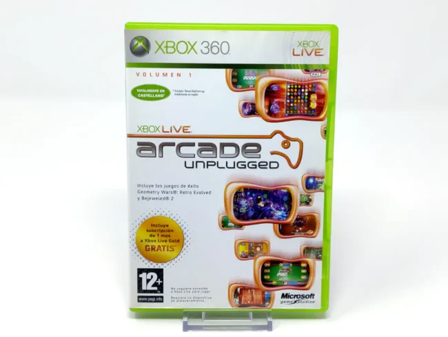 Xbox Live Arcade Unplugged Volume 1 (ESP)
