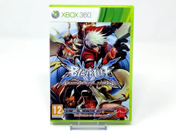 Portada de BlazBlue: Continuum Shift (ESP) para XBOX 360, edición PAL España, de segunda mano