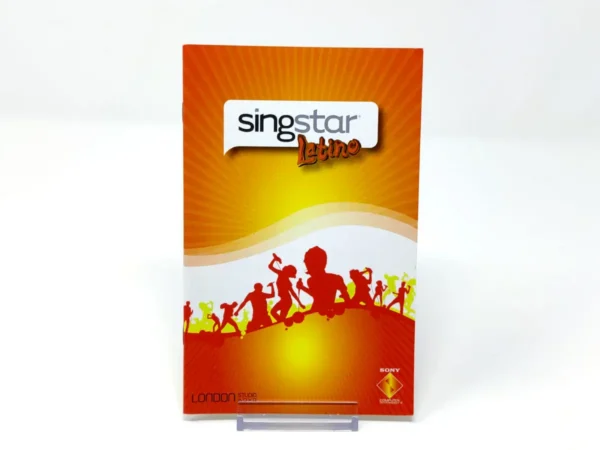 SingStar Latino (ESP) (Manual) para PlayStation 2, edición PAL España, de segunda mano