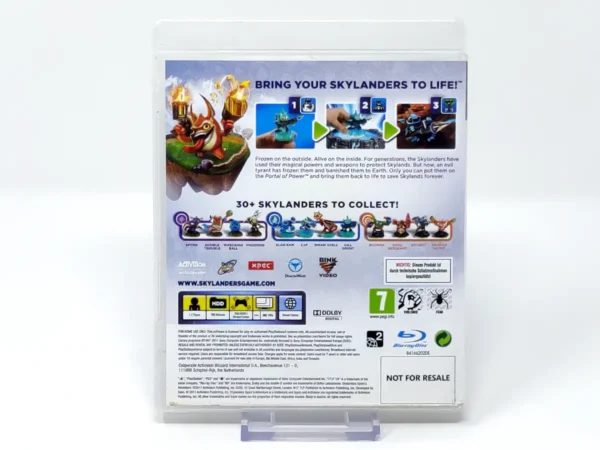 Parte trasera de Skylanders: Spyro's Adventure (ESP) (Rebajado) para PlayStation 3, edición PAL España