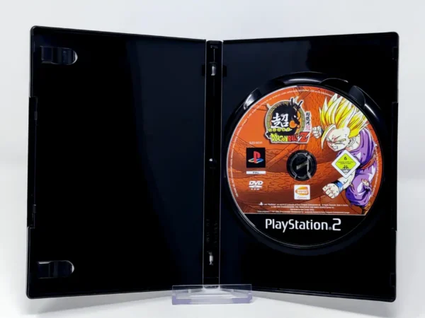 Interior del juego Super Dragon Ball Z (ITA) (Rebajado) para PlayStation 2 con disco y manual