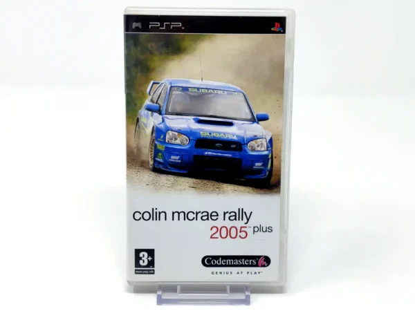 Portada de Colin McRae Rally 2005 Plus (ESP) para PSP, edición PAL España, de segunda mano
