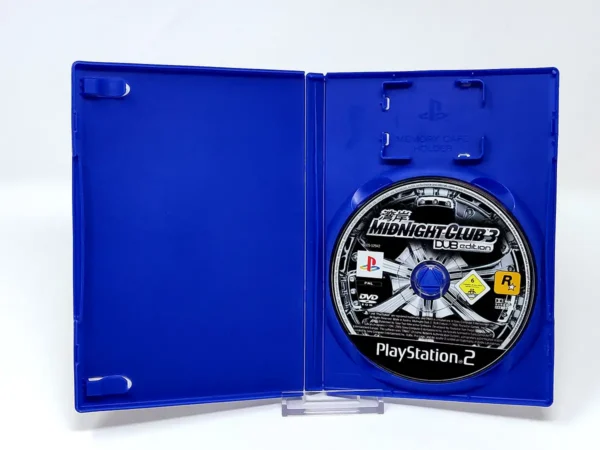 Interior del juego Midnight Club 3: DUB Edition (ESP) (Rebajado) para PlayStation 2 con disco y manual