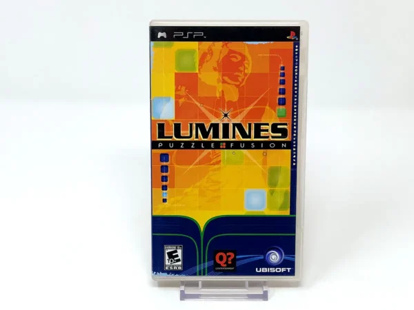 Portada de Lumines: Puzzle Fusion (USA) para PSP, edición NTSC USA, de segunda mano