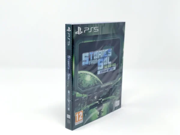Lateral de la caja de Stories from Sol: The Gun-Dog (Starship Edition) (ESP) (Precintado) para PlayStation 5