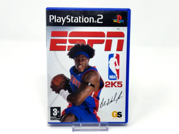 Portada de ESPN NBA 2K5 (FRA) para PlayStation 2, edición PAL Francia, de segunda mano